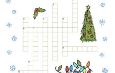 Free Christmas Printables – Crossword | Mama Geek with regard to Printable Crossword Puzzle Christmas