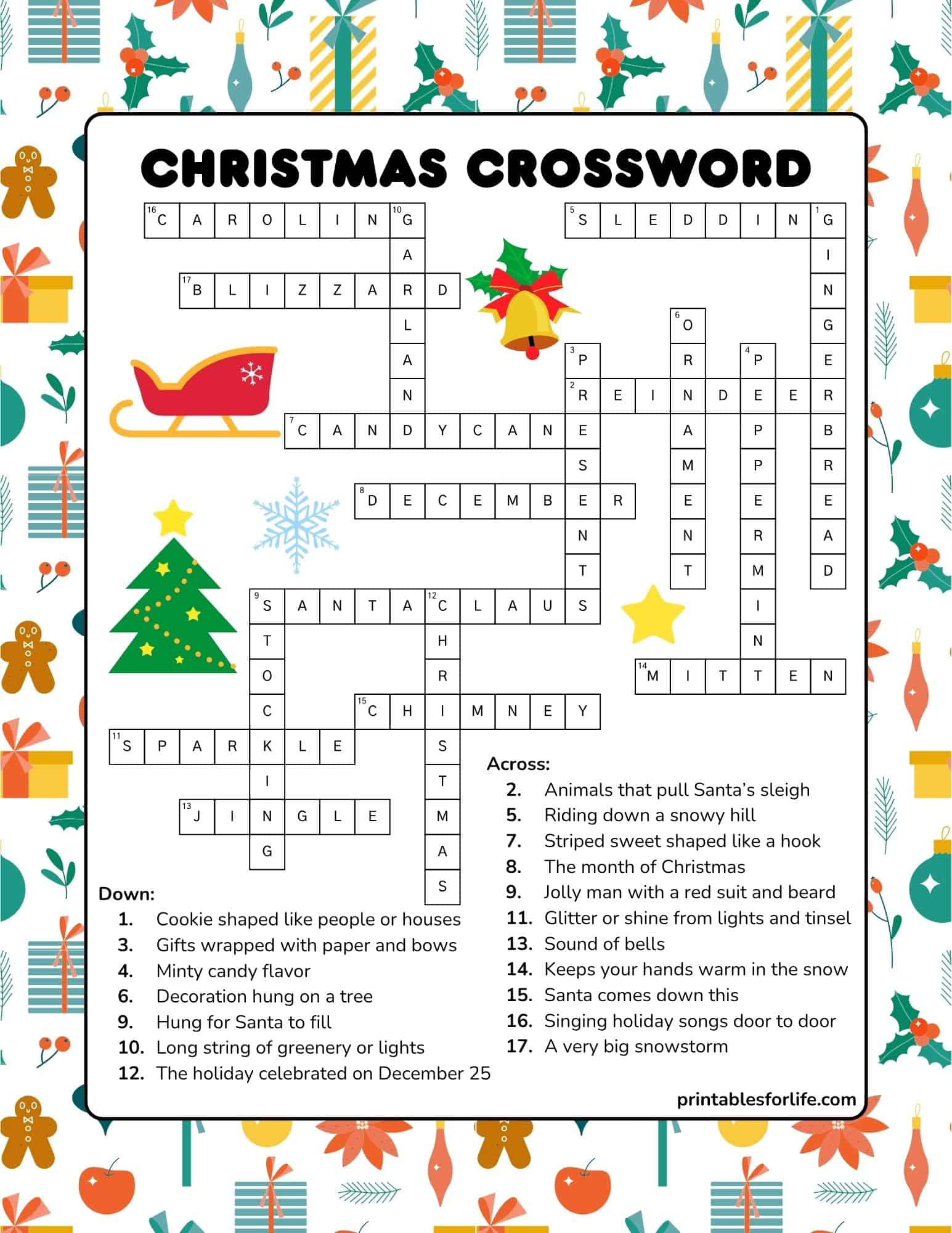 free printable christmas crossword puzzle for kids for like a christmas wishlist crossword clue Free Printable Christmas Crossword Puzzle For Kids for Like a Christmas Wishlist Crossword Clue