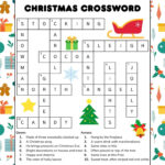 Free Printable Christmas Crossword Puzzle For Kids Intended For Christmas Crossword Clue 4