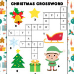 Free Printable Christmas Crossword Puzzle For Kids Intended For Free Easy Printable Christmas Crossword Puzzle
