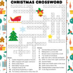 Free Printable Christmas Crossword Puzzle For Kids Within Christmas Play Crossword Clue