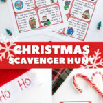 Free Printable Christmas Scavenger Hunt Inside Masked Mimes Associated With Christmas Crossword Clue