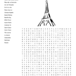 French Body Parts Crossword   Wordmint Inside Christmas In Paris Crossword