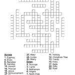 French Christmas Crossword   Wordmint Inside Christmas In French Crossword Clue