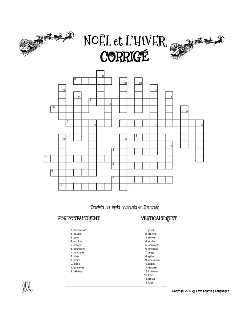 french noel mots croises french christmas crossword puzzle pertaining to french christmas crossword puzzle French Noël Mots Croisés - French Christmas Crossword Puzzle pertaining to French Christmas Crossword Puzzle