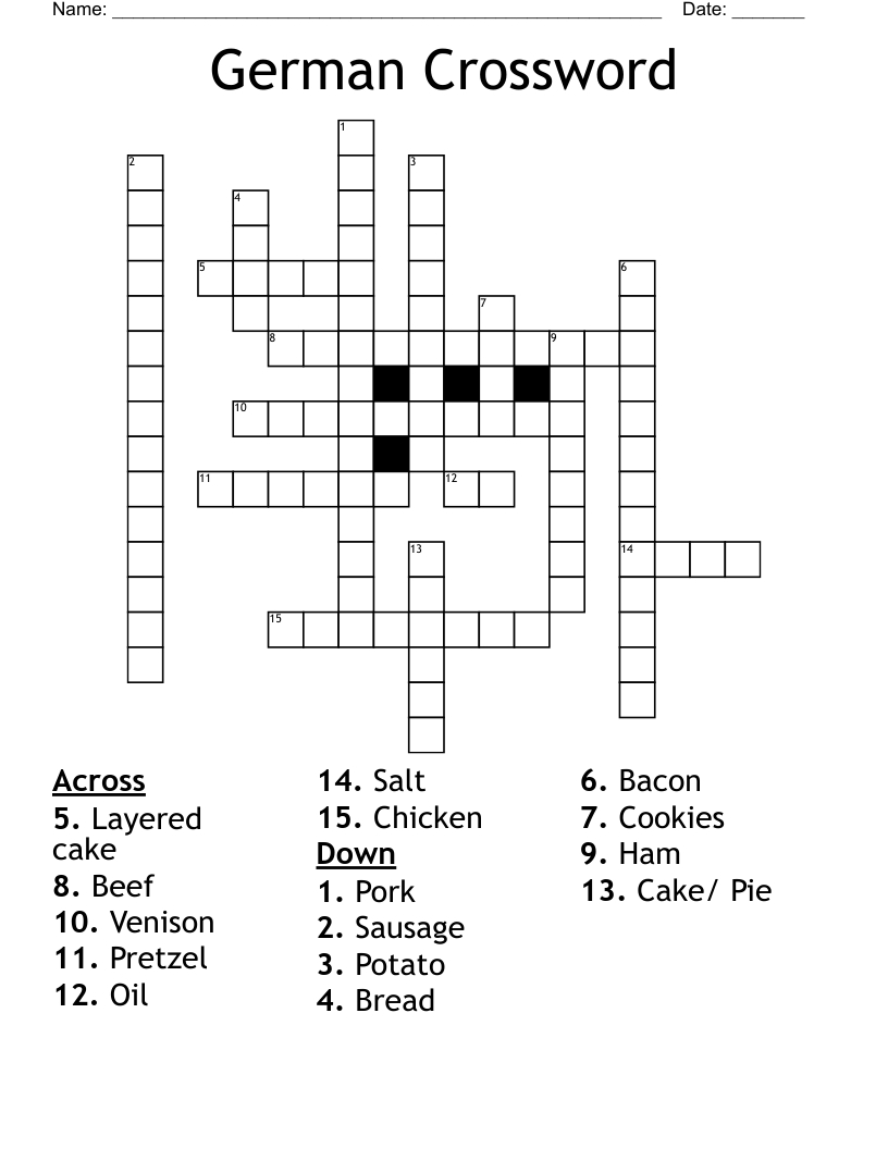 german crossword wordmint with german christmas bread crossword clue German Crossword - Wordmint with German Christmas Bread Crossword Clue