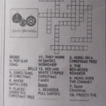 Here Is A Holiday Crossword Puzzle. Across Popular Song:    Bells For Popular Christmas Song Crossword