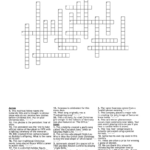 Holiday Crossword Puzzle   Wordmint With Regard To Blue Christmas Singer Crossword