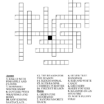 Holiday Season Crossword   Wordmint Pertaining To Pre Christmas Season Crossword
