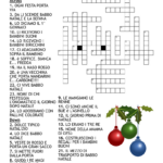 Indovinelli Natalizi Crossword   Wordmint Inside Italian Name For Christmas Crossword