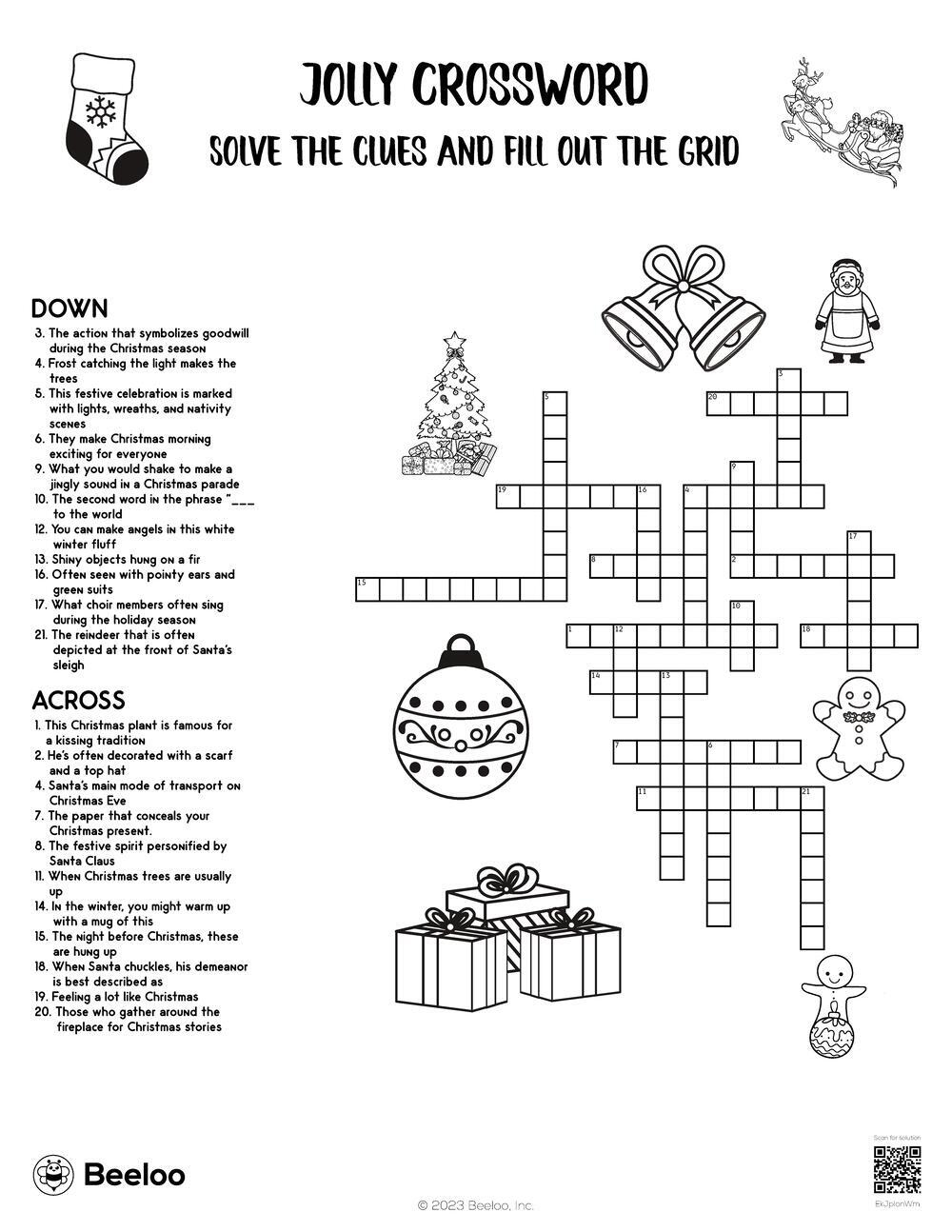jolly crossword beeloo printable crafts and activities for kids inside felt in the christmas spirit crossword clue Jolly Crossword • Beeloo Printable Crafts And Activities For Kids inside Felt In The Christmas Spirit Crossword Clue
