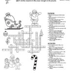 Jolly Crossword Puzzle • Beeloo Printable Crafts And Activities Intended For Christmas Baked Goods Crossword Clue