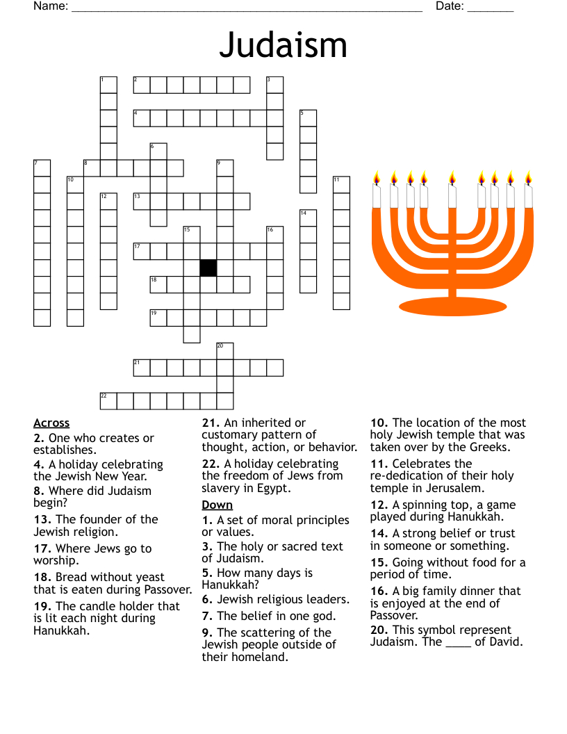 judaism crossword wordmint with regard to christmas eve cuisine for jews crossword 1 Judaism Crossword - Wordmint with regard to Christmas Eve Cuisine For Jews Crossword