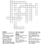 Judaism Crossword   Wordmint With Regard To Christmas Eve Cuisine For Jews Crossword