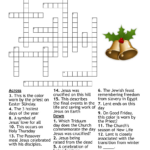Kids Christmas Crossword   Wordmint Within Easter Or Passover But Not Christmas Crossword