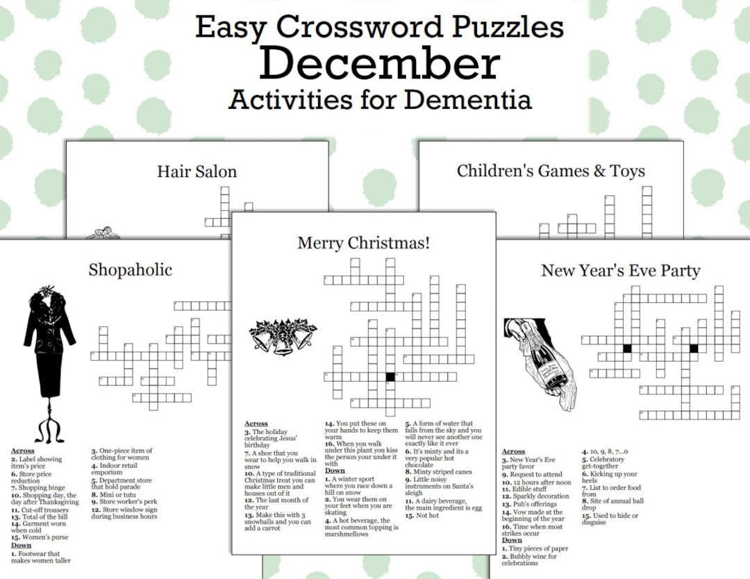 kreuzwortratsel fur demenz druckbare gehirnubung fur verbesserte regarding twelve days of christmas group crossword clue Kreuzworträtsel Für Demenz: Druckbare Gehirnübung Für Verbesserte regarding Twelve Days of Christmas Group Crossword Clue