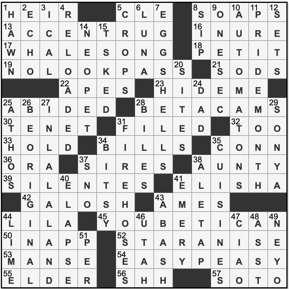 l a times crossword corner saturday august 10 2024 rich feely within russells the christmas chronicles 2 costar crossword L.a.times Crossword Corner: Saturday, August 10, 2024, Rich Feely within Russells The Christmas Chronicles 2 Costar Crossword
