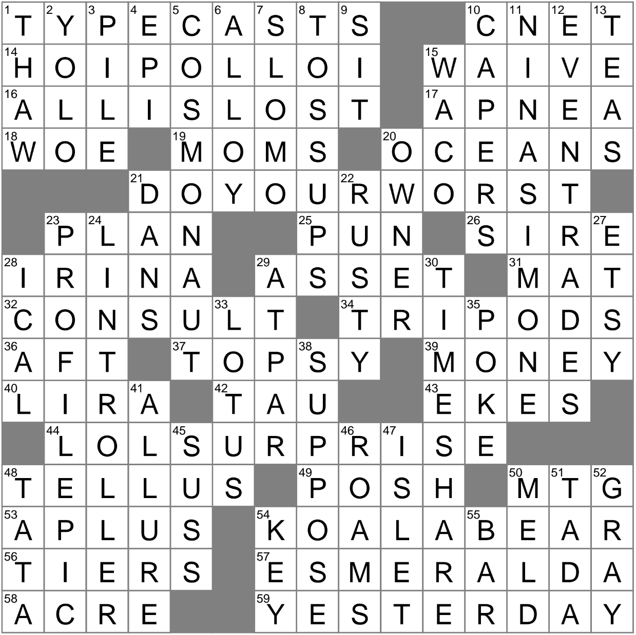 la times crossword 24 dec 22 saturday laxcrossword pertaining to twelve days of christmas musicians crossword clue La Times Crossword 24 Dec 22, Saturday - Laxcrossword pertaining to Twelve Days Of Christmas Musicians Crossword Clue