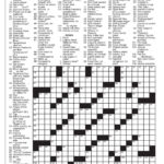 La Times Crossword: Aug. 13, 2023 | Crosswords | Yakimaherald With Regard To La Christmas Setting Crossword