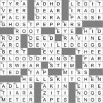 Landform Generally Bigger Than A Gully But Smaller Than A Valley Regarding Eggy Christmas Drink Crossword