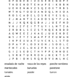Las Posadas Word Search   Wordmint Intended For Posadas Christmas Tradition Crossword