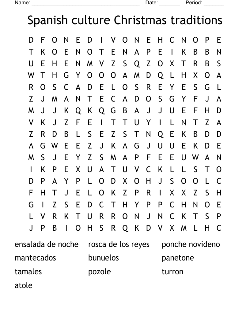 las posadas word search wordmint throughout posadas christmas tradition crossword clue Las Posadas Word Search - Wordmint throughout Posadas Christmas Tradition Crossword Clue