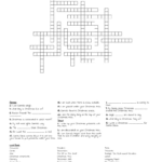 Merry Christmas Crossword Puzzle   Wordmint Within Christmas Crossword Puzzle With Answers