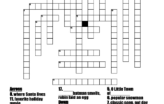 Merry Christmas! Crossword - Wordmint for Merry Christmas Crossword Answers