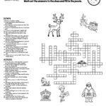 Merry Crossword • Beeloo Printable Crafts And Activities For Kids Regarding Christmas Tree Often Crossword