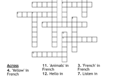 Mots Croises De Noel Francais Crossword – Wordmint in French For Christmas Crossword Clue