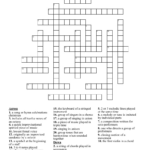 Music Stuff Crossword   Wordmint With Regard To Christmas Singers Crossword Clue