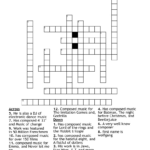 Musical Composers Featured In Movies! Crossword   Wordmint Regarding White Christmas Composer Crossword Clue