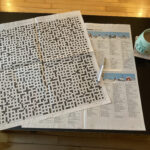 My Christmas Eve Tradition: The Giant Holiday Crossword From The With Globe And Mail Christmas Crossword