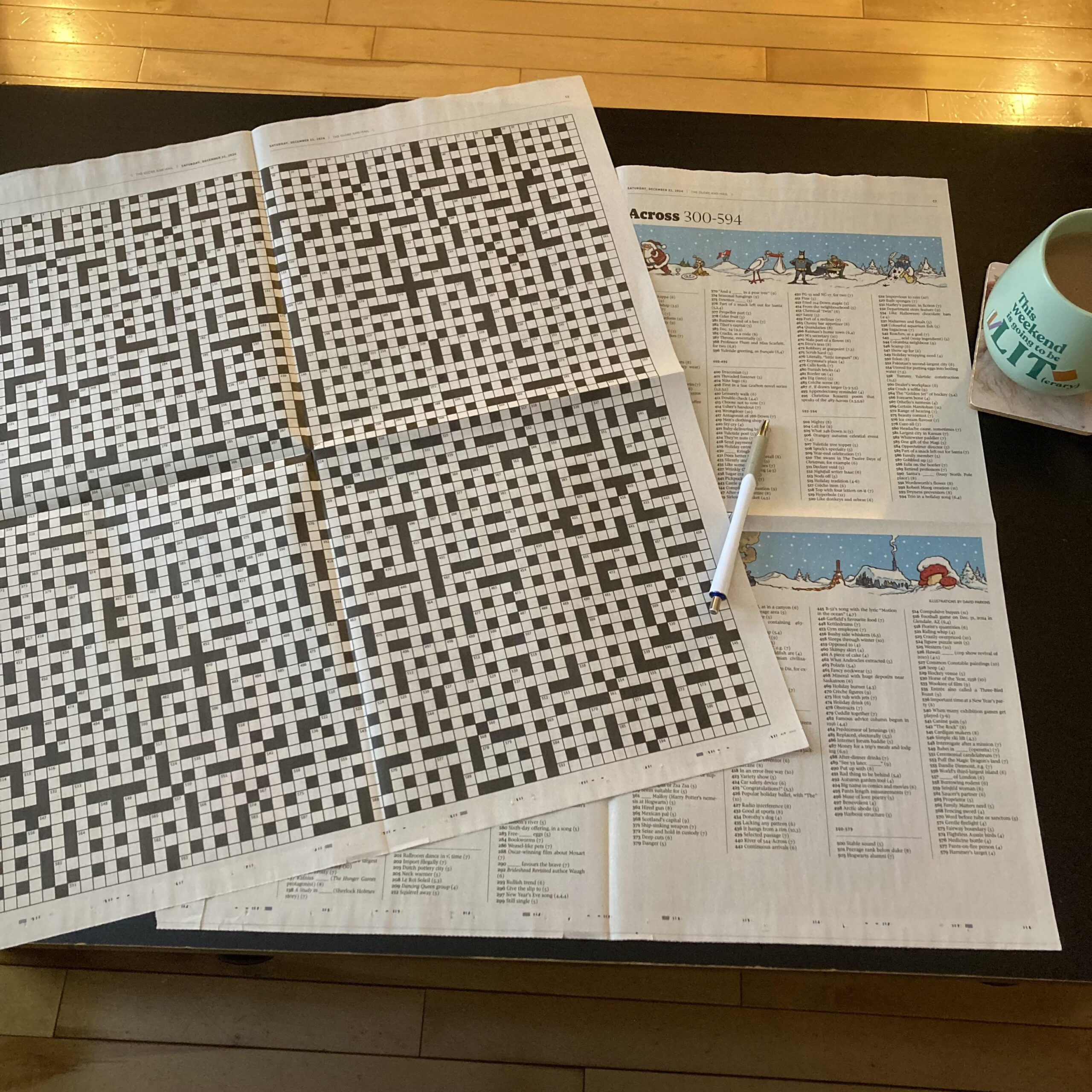 my christmas eve tradition the giant holiday crossword from the with globe and mail christmas crossword scaled My Christmas Eve Tradition: The Giant Holiday Crossword From The with Globe and Mail Christmas Crossword