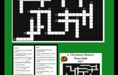 My Little Store intended for A Christmas Story Crossword Puzzle Answers
