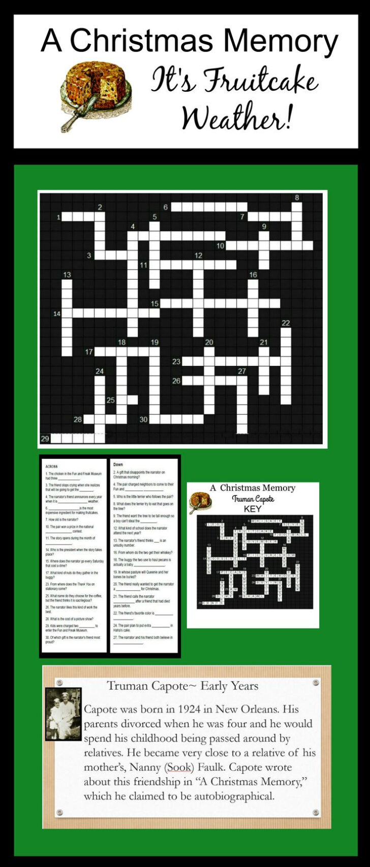 A Christmas Story Crossword Puzzle Answers A Christmas Story Crossword Puzzle Answers