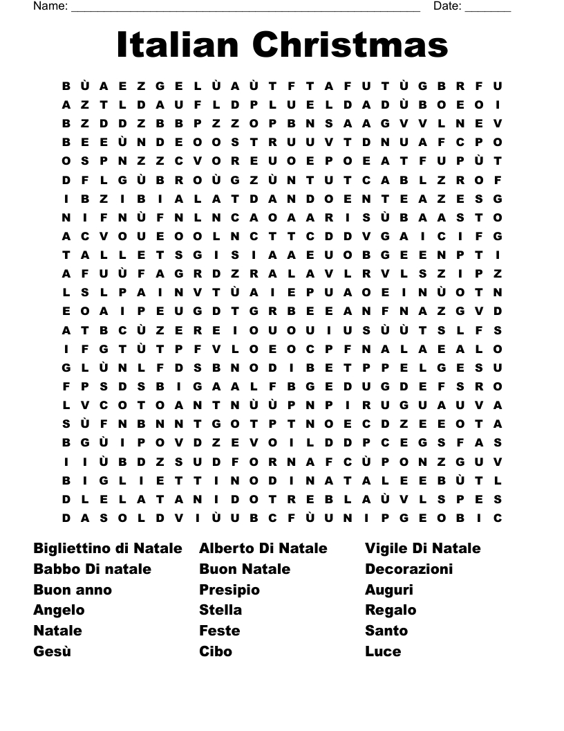natale trovare una parola word search wordmint pertaining to italian name for christmas crossword Natale Trovare Una Parola Word Search - Wordmint pertaining to Italian Name For Christmas Crossword