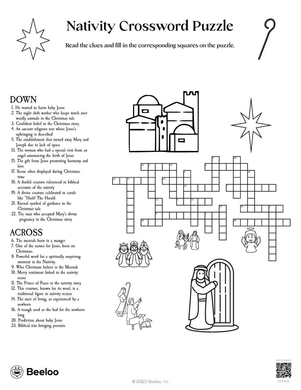 nativity crossword puzzle beeloo printable crafts and activities intended for christmas trio crossword clue Nativity Crossword Puzzle • Beeloo Printable Crafts And Activities intended for Christmas Trio Crossword Clue