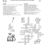Nativity Crossword Puzzle • Beeloo Printable Crafts And Activities With Christmas Nativity Crossword Puzzle
