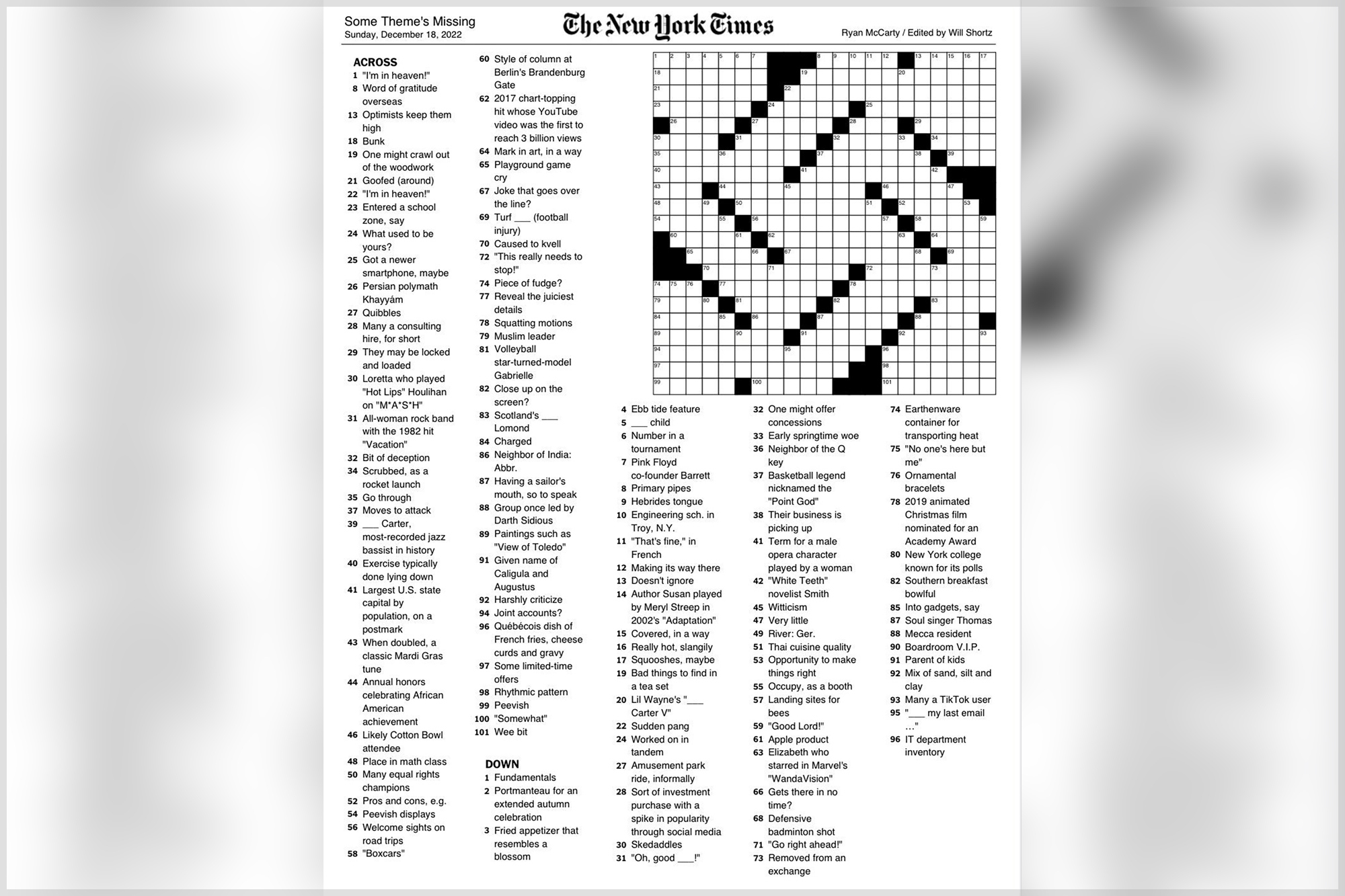 new york times slammed over swastika crossword on first day of hanukkah disgusting pertaining to christmas nyt crossword today New York Times Slammed Over ‘Swastika’ Crossword On First Day Of Hanukkah: ‘Disgusting’ pertaining to Christmas Nyt Crossword Today