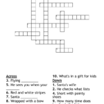 North Pole Crossword   Wordmint With Regard To Christmas At The North Pole Crossword Answers