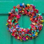 One Of Scotland'S Most Festive Streets Dressed Up With Amazing For Christmas Wreath Material Crossword