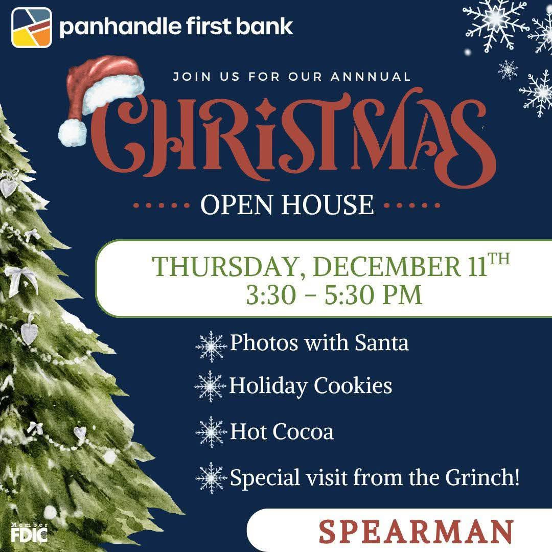 panhandle first bank christmas open house december 11 throughout christmas eve visitor crossword clue Panhandle First Bank Christmas Open House December 11 throughout Christmas Eve Visitor Crossword Clue