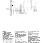 Pediatric Nurse Crossword   Wordmint In Nurse Born On Christmas Day Crossword