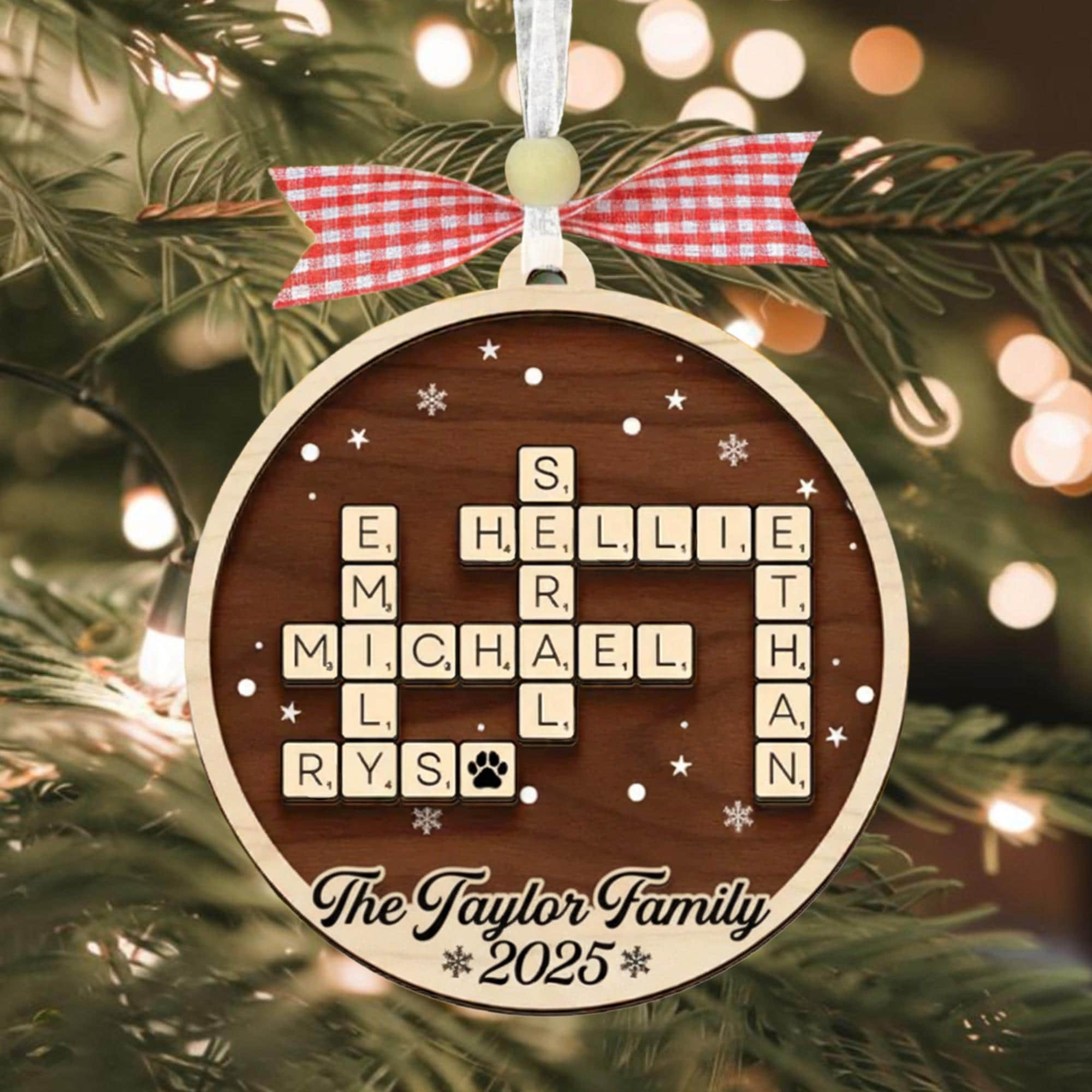 personalized family crossword christmas ornament 2025 custom name for shiny christmas decoration crossword clue Personalized Family Crossword Christmas Ornament 2025, Custom Name for Shiny Christmas Decoration Crossword Clue
