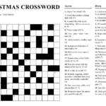 Potd: Christmas Crossword! : R/Crosswords Throughout Christmas Cheer Crossword Clue