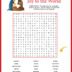 Religious Christmas Word Search Intended For Religious Christmas Crossword Puzzle To Print