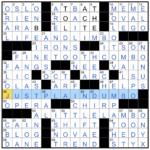 Rex Parker Does The Nyt Crossword Puzzle: "    A Lot!" (Dracula'S In Bit Of Christmas Morning Detritus Nyt Crossword