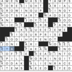 Rex Parker Does The Nyt Crossword Puzzle: Crowdsourced Q&A Site In Traditional Christmas Sentiment Crossword