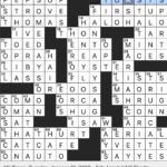 Rex Parker Does The Nyt Crossword Puzzle: Crushed Ice Dessert With Pertaining To Last Christmas Pop Duo Nyt Crossword